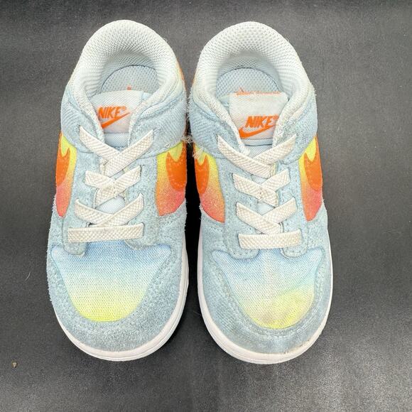 Nike Dunk Low GS 'Glacier Blue' Kids Size 8C HF4797-474 casual school comfort - Picture 3 of 7